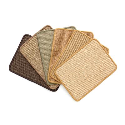 China Wholesale Natural Sisal Viable Cat Scratching Mat for sale