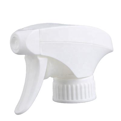 China Non Spill Professional New Design All Plastic Heads White Trigger Heads Hand Pressure Trigger Sprayer for sale