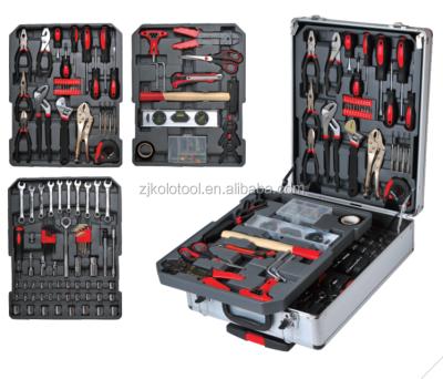 China Household Tool Kit 187pcs Aluminum Tool Kit Case,craftman,herramienta craftman 186tools for sale