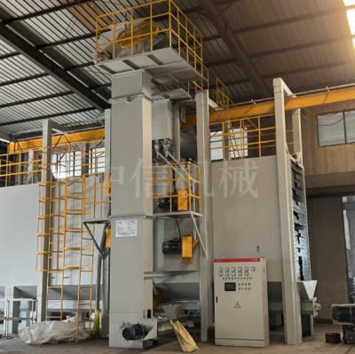 China Building Material Stores Catenary Shot Blasting Machine For Hardware Work Piece Cleaning for sale