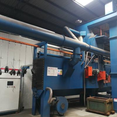 China Q38 Q48 Q58 Shot Blasting Surface Cleaning Catenary Cleaning And Derusting Equipment Suspension Conveyor for sale