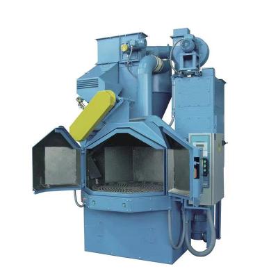 China Cheap Factory Q35 Series Outdoor Turntable Shot Blasting Cleaning Machine For Rust Removal for sale