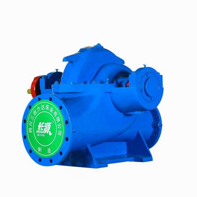 China Other Gasoline Price Centrifugal Water Pumping Machine Split Double Suction Water Pump for sale