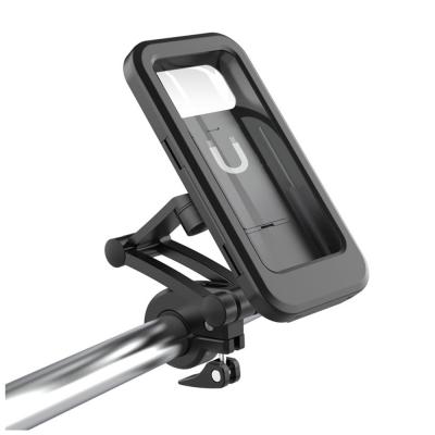 China 2020/2021 Adjustable Bestselling Bike Mount Cycle Stand Waterproof Mobile Mount Mobile Phone Case Holder for sale