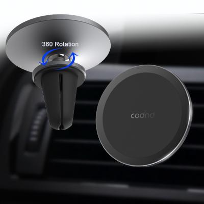 China 360 Degree Adjustable Car Mount Magnetic Air Vent Mount For Mobile Cell Phone Stand Holders for sale