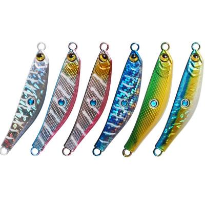 China Lead Wholesale OEM 80g 100g 150g 200g Sardine jigging saltwater Slow Tuna Jigs Casting fast slow fall pitch jigs fish for sale