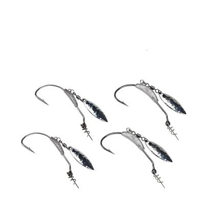 China Lead Colead High Quality Lead Head Fishing Hooks 2g 3g 4g 5g 7g  9g Lead Hooks Soft Baits Worm Hook for sale