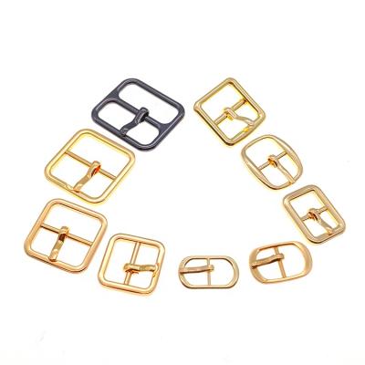 China Wholesale Cheap Custom Light Weight Nickel Free Gold Metal Buckle Pin For Bag Watch Shoe for sale