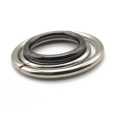 China Fashion Factory Price Iron Cheap Circular Wire Round Buckles For Bag Backpack for sale