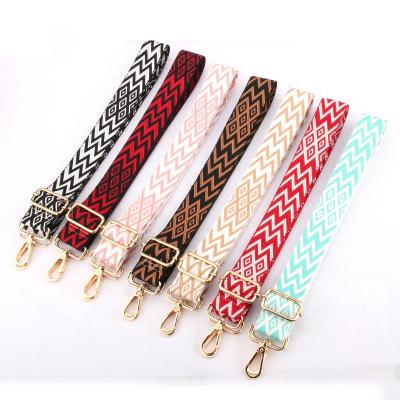 China Purse Strap Purse Strap in Ribbon Running Colorful Adjustable Length Replaceable Shoulder Strap for Bag for sale