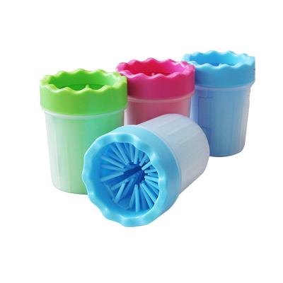 China Stored Dog Paw Cleaner Silicon Paw Cleaner Cup Dog Paw Cleaner Wholesale Dog Paw Cleaner Feet Dog Maker for sale