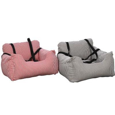 China Multi Protective Design For All Seasons Hot Selling Dog Beds Dog Booster Car Seat Cover Pet Carrier Dog Car Seat Travel Bag With Seat Belt for sale