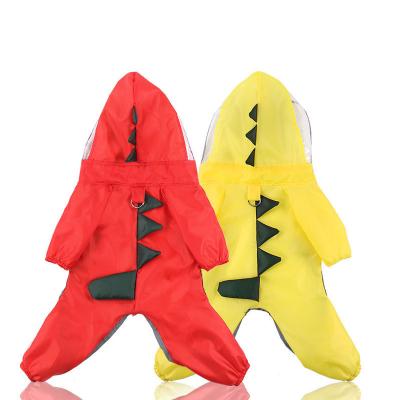 China Cute Stocked Pet Coat Cat Jacket Water Resistant Dog Raincoat Dog Clothes for sale