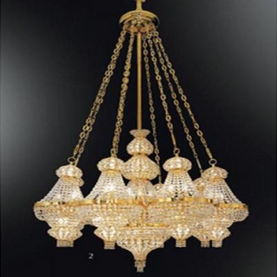 China Luxury Hotel Project Lamp Decorative Lighting Orthodox Church Crystal Lights for sale