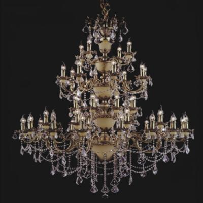 China Luxury Modern Crystal Led Pendant Light Chandeliers Led Lighting 3 Ring Stair Aisle Porch Lamp Indoor Price Of 1PC Only for sale