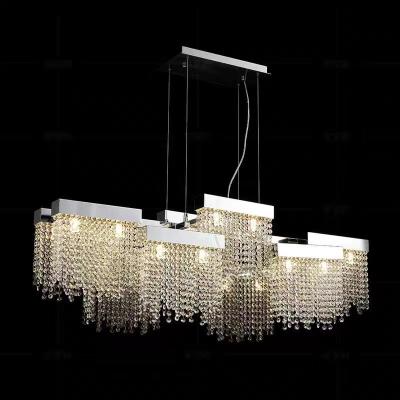 China Modern Simple Modern Ceiling Lamp Chandeliers Lighting Bedroom Chandelier Crystal Tassel Chandelier for sale