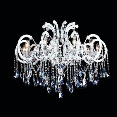 China Maria Theresa Luxury Italian Crystal Modern Fancy Crystal Wedding Lights for sale