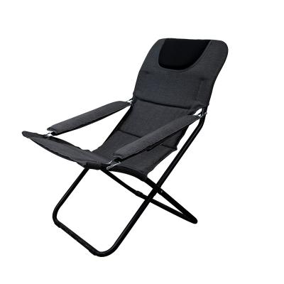 China High quality lightweight foldable outdoor folding chair with arms for sale