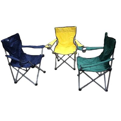 China Contemporary Outdoor Portable Foldable Light Weight Camping Chair Cheap Beach Fishing Folding Chair With Cup Holder And Carrying Bag for sale