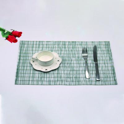 China Food Place Mats Teslin Cloth Table Mat Sustainable Foldable Place Mat for sale