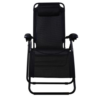 China (Size)DS Adjustable Outdoor Beach Lounger Folding Chair Garden Sun Leisure Weightlessness Chair for sale