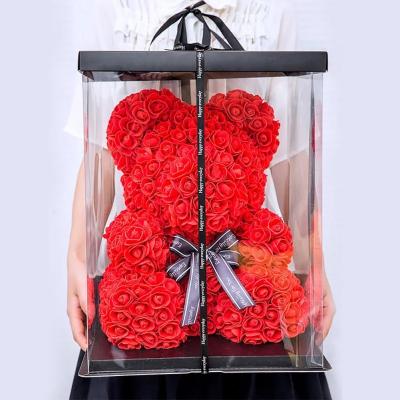 China Lovely Colorful Valentine's Day DIY Modeling Foam Bear Foam Mold Styrofoam Styrofoam Rose Flower Bead DIY Foam Party Wedding Gifts for sale