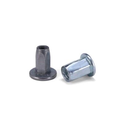 China Various Styles Heavy Industry Rivet Nut Blind Rivet Hex Cylindrical Nut Insert for sale