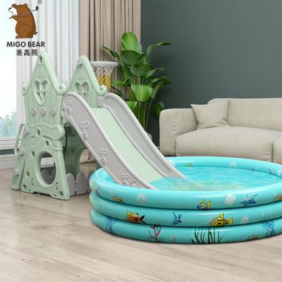 China 0-8years China Customized Playschool Slide Kids Slide Swimming Pool Indoor Water Slide for sale