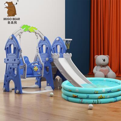 China 0-8 Years Old Newest Sale Good Summer Eco-friendly Plastic Kids Sliding Toys Pool Water Slide Suppliers for sale