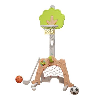 China Forest Type Home Toy Indoor Inground Adjustable Children Kids Basketball Hoop Rack for sale