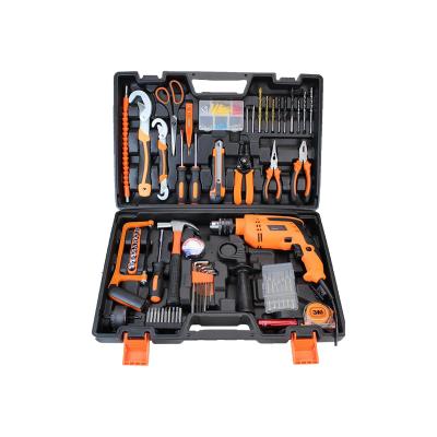 China Hot Popular High Quality Household Professional Electrical Repair Tool Kit Multifuction Plastic Box DIY Tool BR1130 for sale