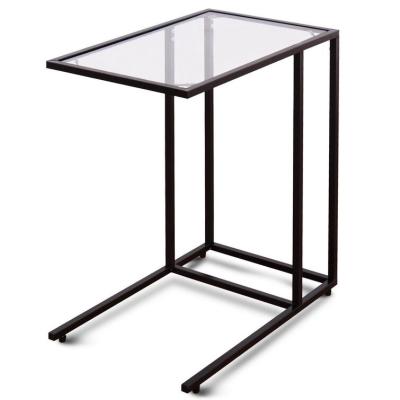 China Modern Minimalist Modern Design Mirror Coffee Table Sofa Side Table C Table for sale