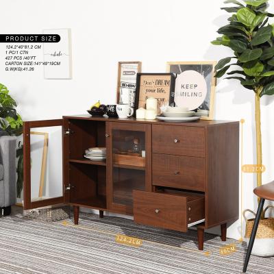 China Modern Dining Furniture Display Storage Drawer Cabinet TV Cabinet Open Sideboard Cabinet for sale