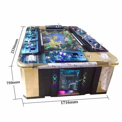 China Hot Lucrative Plastic Casino Fish Game Machine , Custom Golden Legend Fishing Game Machine for sale