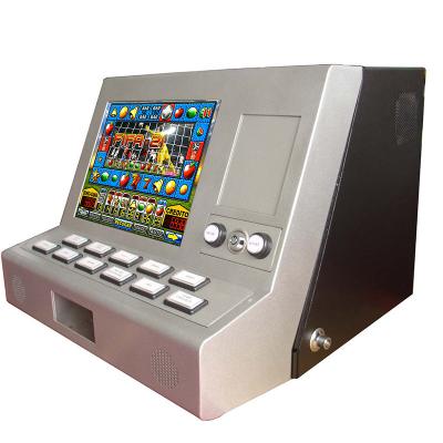 China Metal+acrylic+plastic soccer connections casino fruit slot machine russian multifunctional reward multiple casino coin pusher game machine for sale