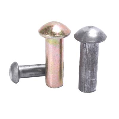 China High quality steel durable using various fixed flat around key solid rivets for sale