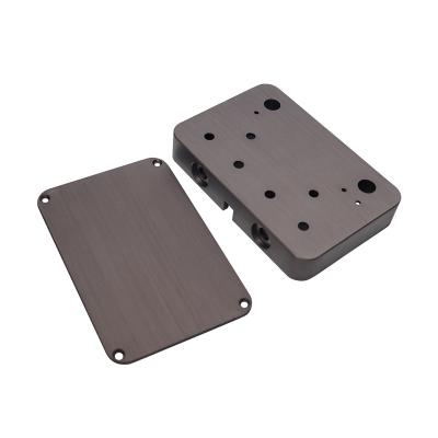 China For Guitar Effects Pedal ip67 Outdoor Electric CNC Milling Machining Aluminum Enclosure For Guitar Effects Pedal for sale