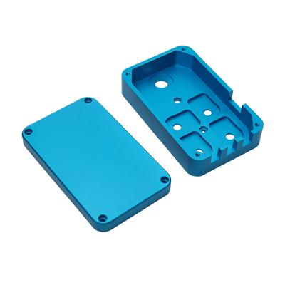 China For Guitar Effects Pedal Cheap Patio CNC Foot Switch Enclosure Milling Aluminum Machining Kits For Guitar Effects Pedal for sale