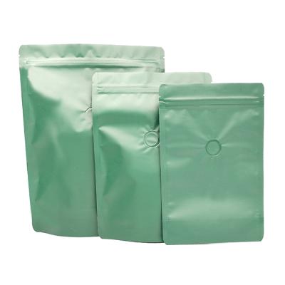 China Custom Coffee Pouch Moisture Proof Bag For Coffee Smell Proof Packaging Foil Zipper Plastic Coffee Bags for sale