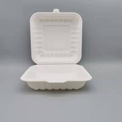 China Eco-Friendly Disposable Tableware Eco-friendly Biodegradable Biodegradable Disposable Tableware Containers Food Container Meal Disposable Box for sale