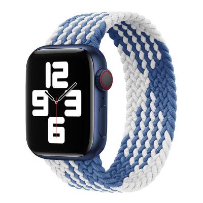 China Fanshion Apple Watch Straps 38mm 40mm 42mm Nylon 44mm Watch Band For IWatch Series 6 for sale