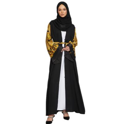 China 2022 Daily Casual Formal Muslim Dress Dubai Dress Women Arab Muslim Women Long Dress for sale