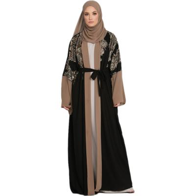 China Dubai Islamic Clothing Youth Robe Women's Long Robe Dubai Arabic Muslim Malaysian Formal Casual Daily Robe Maxi Dress for sale