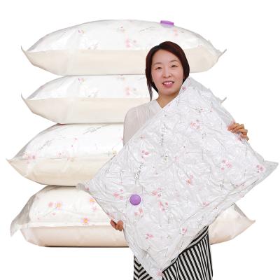 China PA PE Sustainable Reusable Clothes Stitches Space Saving Storage Bag Vacuum Compression Packing Bags For Traveling for sale