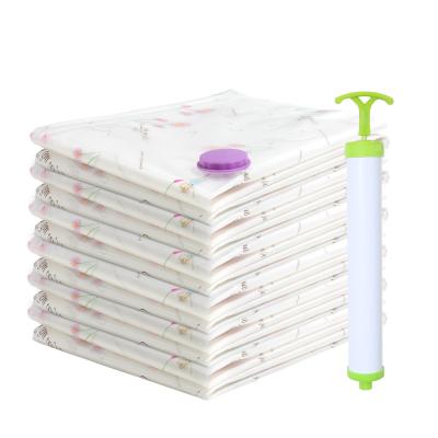 China New Arrival Household Compression Seal Storage Cabinet Organizer Plastic Vacuum Space Saver Dustproof Bags for sale