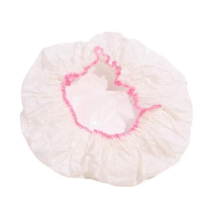 China Viable Female SPA Shower Cap Accessories Sanitary Pay Attention Waterproof High Quality Thickened Shower Cap for sale