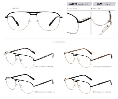 China For Women Optical Glasses Eyewear Metal Frame Stocks for sale