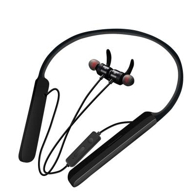 China ex-factory price sports In-ear neck-mounted wireless headphones TF card HIGH FIDELITY earplugs magnetic meta headphones for sale