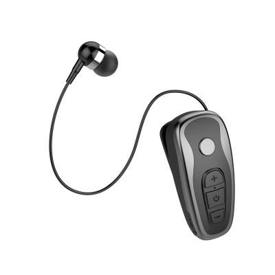 China Q7 In-ear Wireless Headset Vibrating Clip Alert Earpiece Wireless Wear Earphone Earsets With Mic Mini Portable for sale