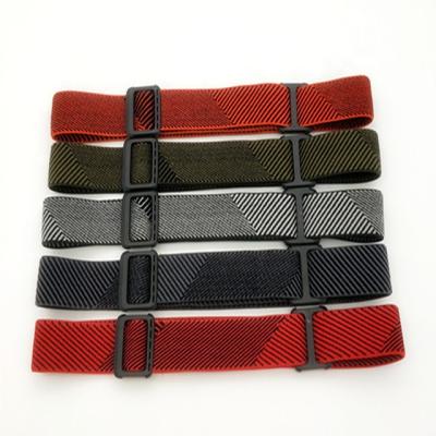 China High Quality Custom Logo Elastic Bands Adjustable Polyester Head Strap Hot Selling Elastic For Headlight for sale